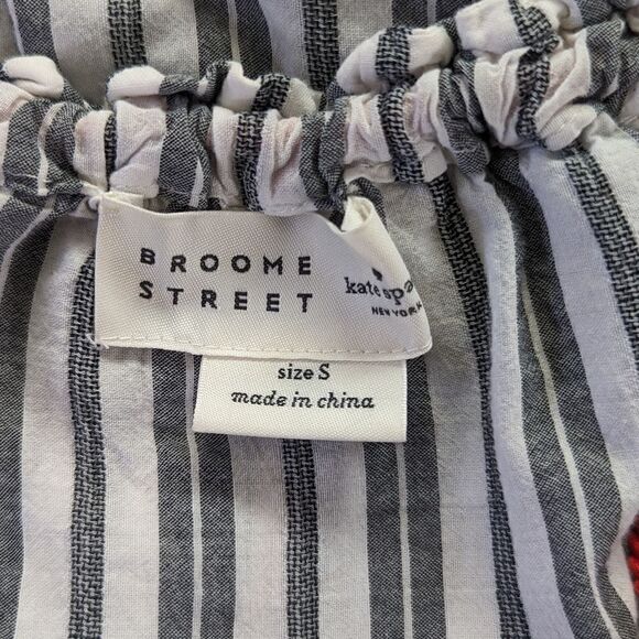 Kate Spade Maximalist Cottagecore Fairy Preppy Coastal Romantic Nautical Top S - Picture 2 of 11